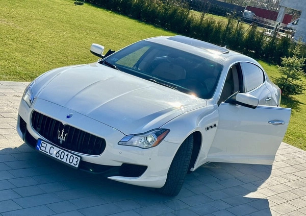 Maserati Quattroporte cena 143000 przebieg: 52000, rok produkcji 2014 z Łowicz małe 254